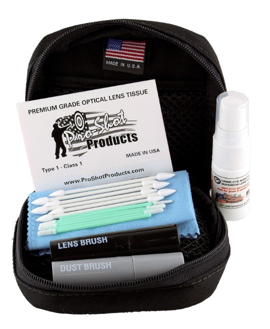 PROSHOT LENS CLEANING KIT IN TACTICAL POUCH LCK - 556 Black Friday Promotion